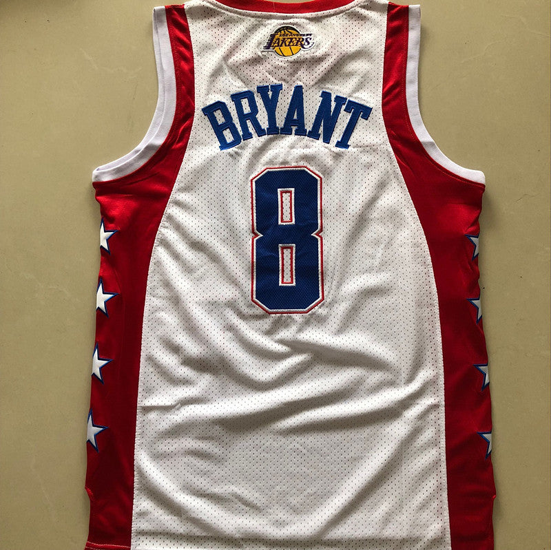 All-Star Kobe Bryant #8 Throwback Jersey - Dense Embroidery