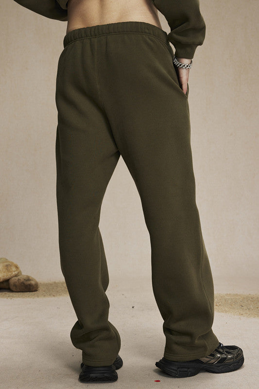 350GSM Relaxed Solid Color Sweatpants
