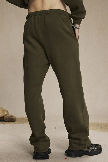 350GSM Relaxed Solid Color Sweatpants