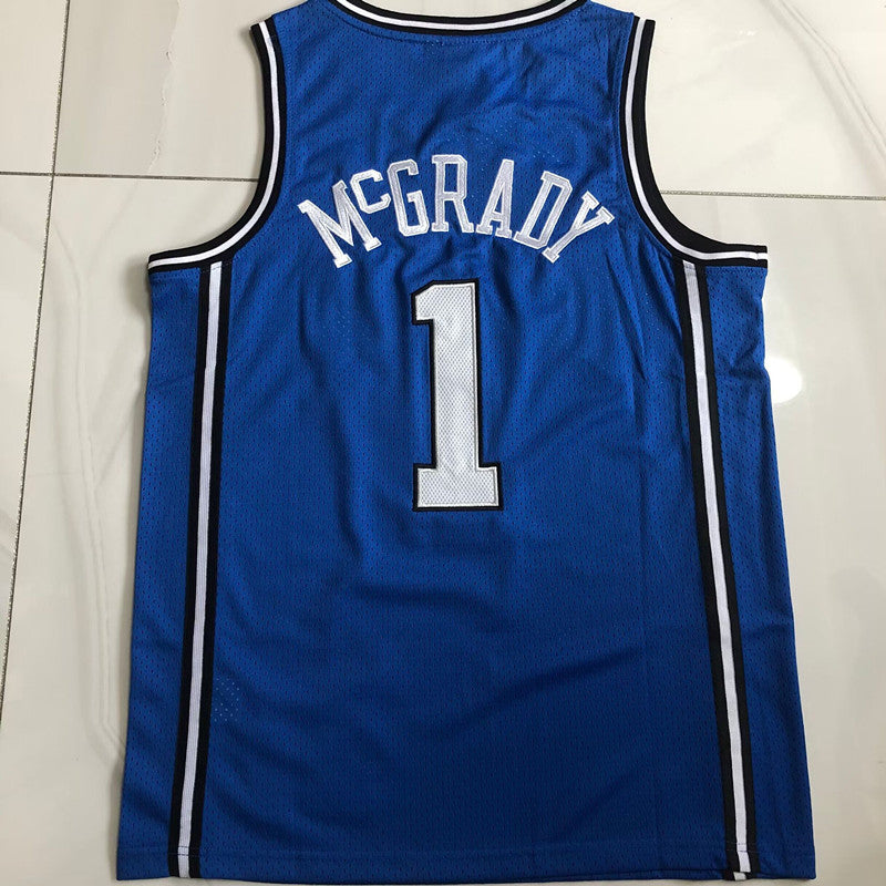 Orlando Magic Tracy McGrady  #1 Standard C Throwback Jersey - Dense Embroidery