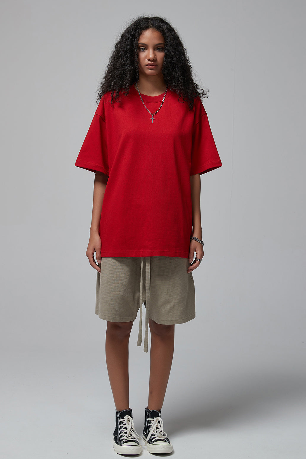 305GSM 22 Colors Solid Oversized Tee