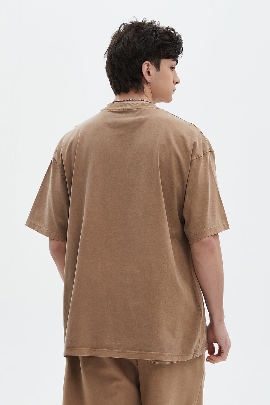 250GSM Pigment Dyed Washed Tee