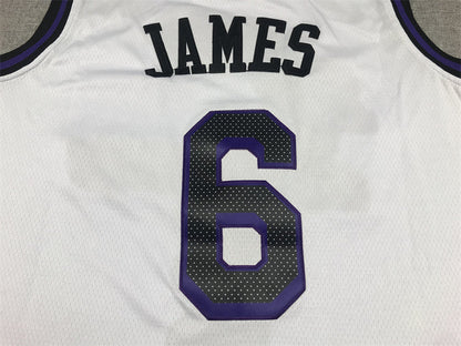 LeBron James #23 Los Angeles Lakers 2022 City Edition Swingman Jersey ― Embroidered