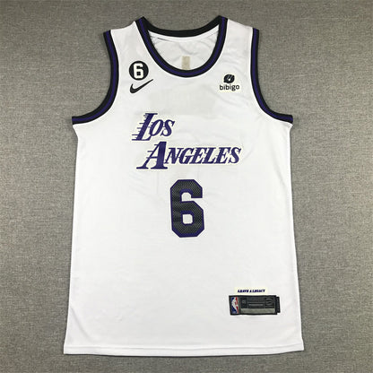 LeBron James #23 Los Angeles Lakers 2022 City Edition Swingman Jersey ― Embroidered