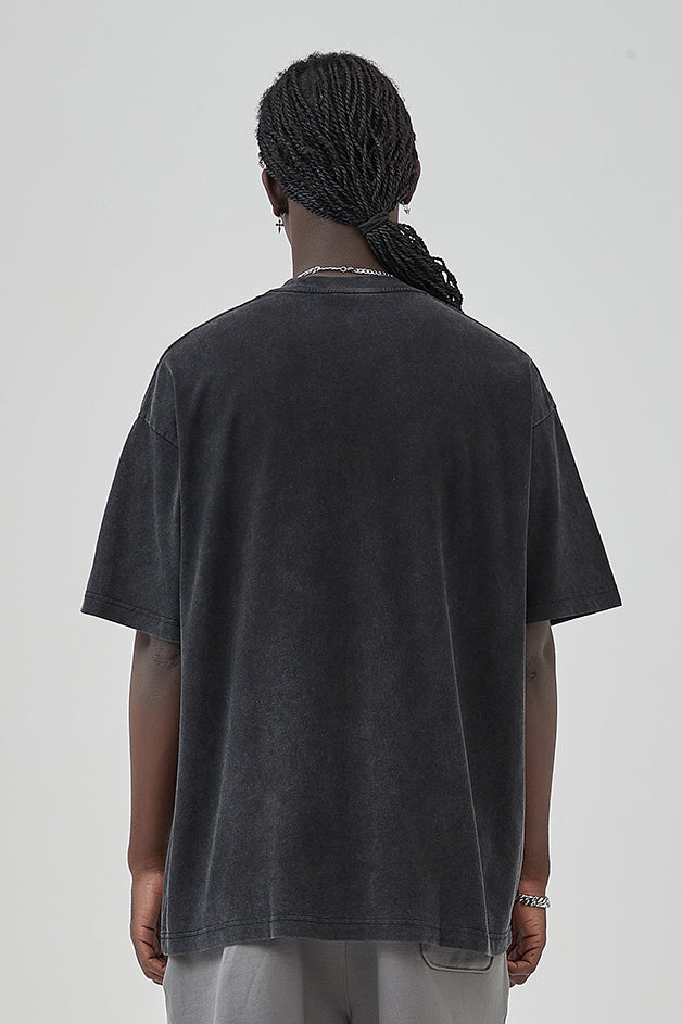 275GSM Pigment Dyed Vintage Tee