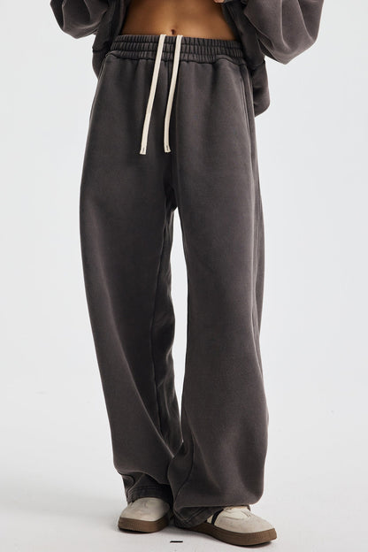 370GSM Fleece Pigment Dyed Sweatpants