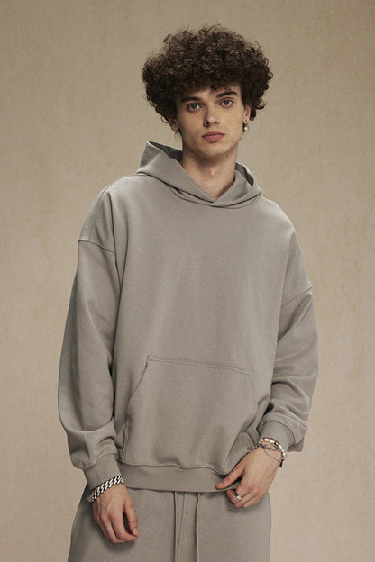 430GSM French Terry Solid Color Hoodie