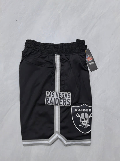 Las Vegas Raiders Black Pocket Shorts