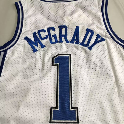 Orlando Magic Tracy McGrady #1 white Throwback Jersey - Dense Embroidery