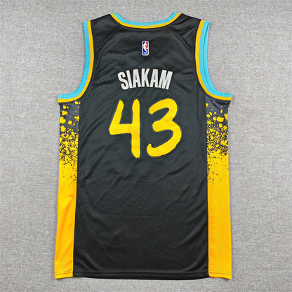 Indiana Pacers Pascal Siakam #43 2024 City Edition Swingman Jersey - Embroidered