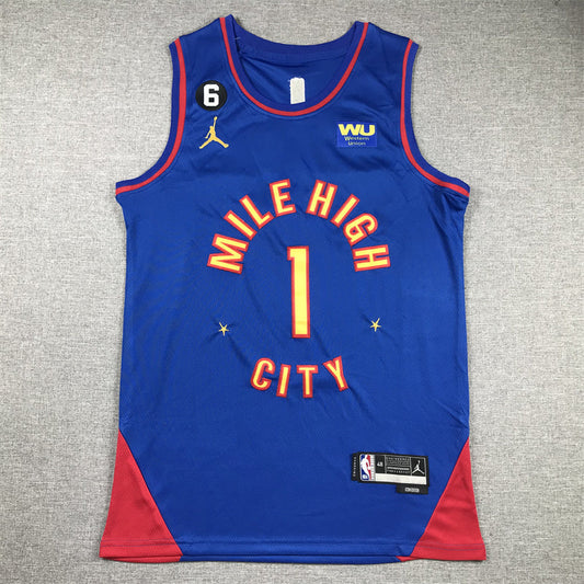 Denver Nuggets Porter Jr. #1 2023 City Edition - Embroidered Jersey