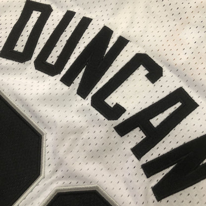 San Antonio Spurs Tim Duncan #21 Throwback Jersey - Dense Embroidery