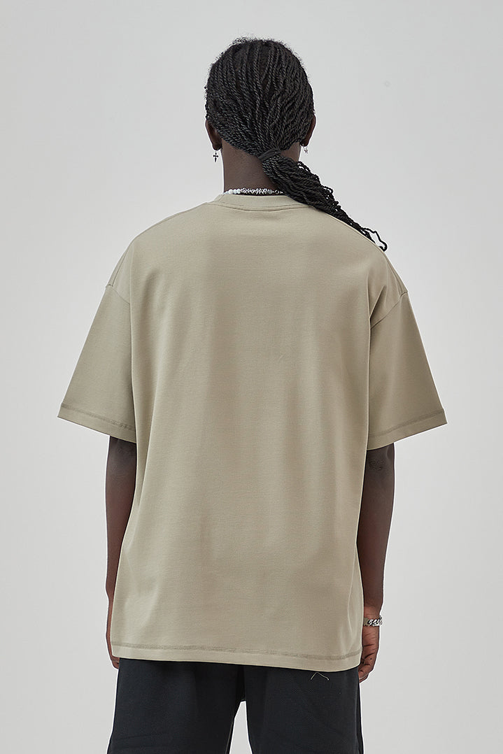 385GSM High Weight Solid Color Tee