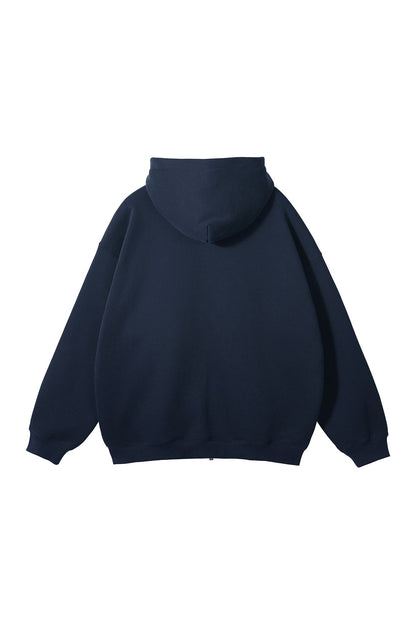 350GSM Solid Color Fleece Zipper Jacket
