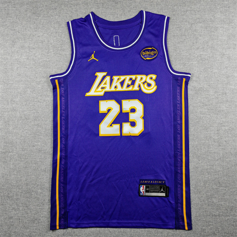 LeBron James #23 Los Angeles Lakers 2026 City Edition Swingman Jersey ― Embroidered