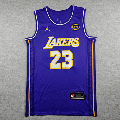 LeBron James #23 Los Angeles Lakers 2026 City Edition Swingman Jersey ― Embroidered