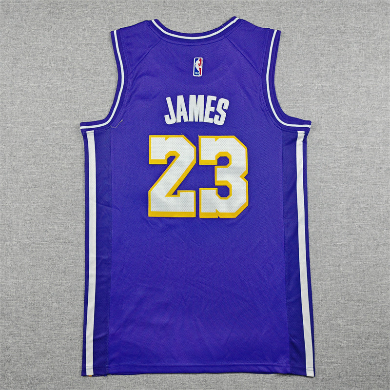 LeBron James #23 Los Angeles Lakers 2026 City Edition Swingman Jersey ― Embroidered