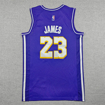 LeBron James #23 Los Angeles Lakers 2026 City Edition Swingman Jersey ― Embroidered