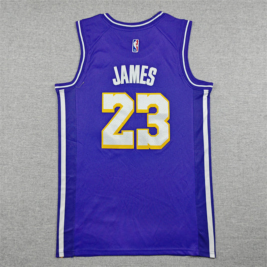 LeBron James #23 Los Angeles Lakers 2026 City Edition Swingman Jersey ― Embroidered