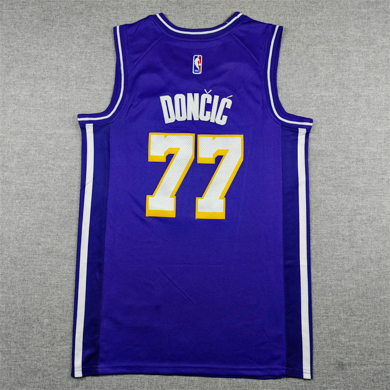 Luka Don?i? #77 Los Angeles Lakers 2026 City Edition Swingman Jersey ― Embroidered