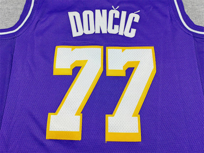 Luka Don?i? #77 Los Angeles Lakers 2026 City Edition Swingman Jersey ― Embroidered