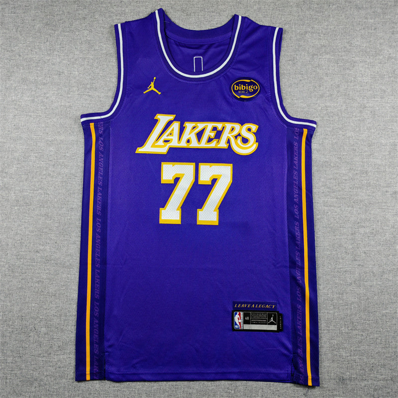 Luka Don?i? #77 Los Angeles Lakers 2026 City Edition Swingman Jersey ― Embroidered