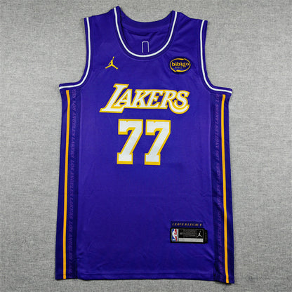 Luka Don?i? #77 Los Angeles Lakers 2026 City Edition Swingman Jersey ― Embroidered