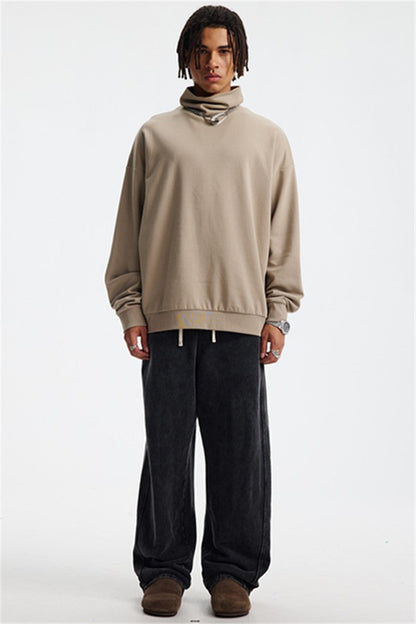 305GSM High Collar Sweatshirt