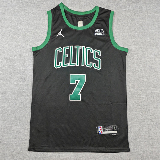 Boston Celtics Jaylen Brown #7 City Edition - Embroidered Jersey