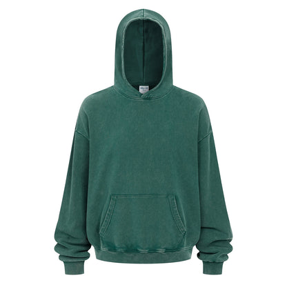 430GSM Boxy Fit Washed Hoodie