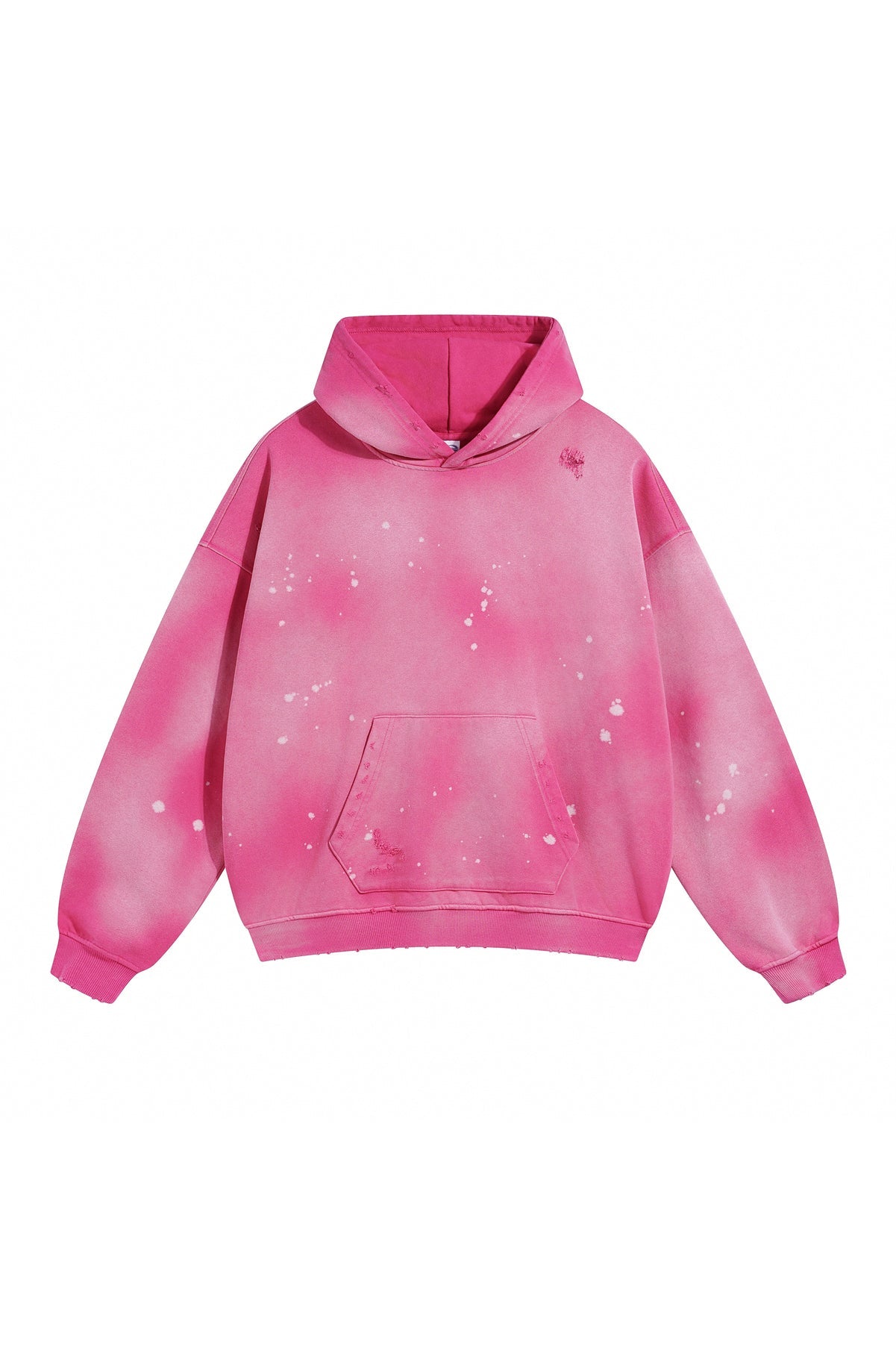 450GSM Distressed Dirty Effect Sun Fade Hoodie