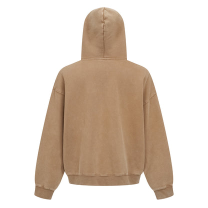 370GSM Pigment Dyed Fleece Boxy Hoodie