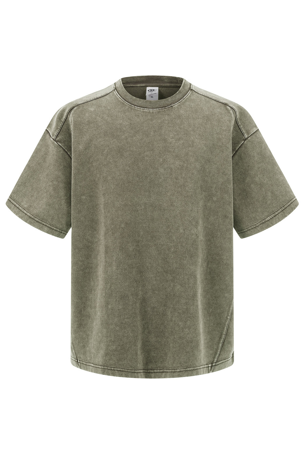 305GSM Splicing Washed Tee