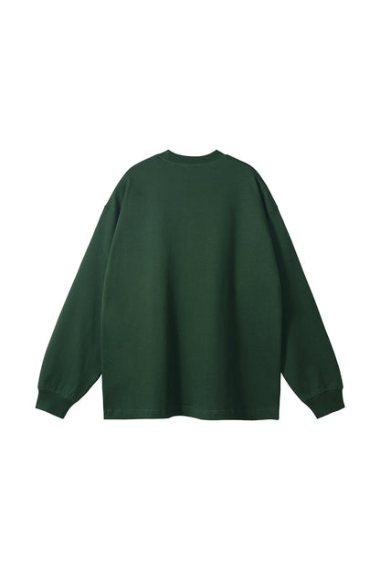 305GSM Oversized Long Sleeve Crew