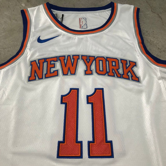 New York Knicks Jalen Brunson #11 Throwback Jersey - Dense Embroidery