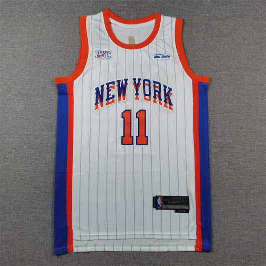 Unisex New York Knicks 2024/25 Embroidered Swingman Jersey City Edition