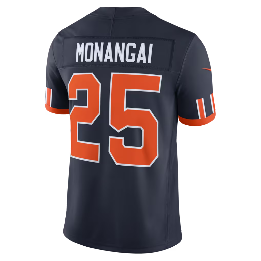 Men's Kyle Monangai Chicago Bears #25 Rivalries Collection Limited Jersey