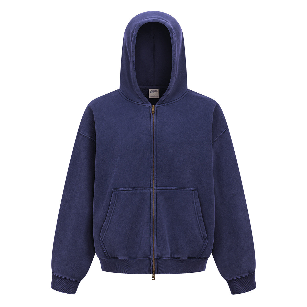 370GSM Pigment Dyed Fleece Boxy Hoodie