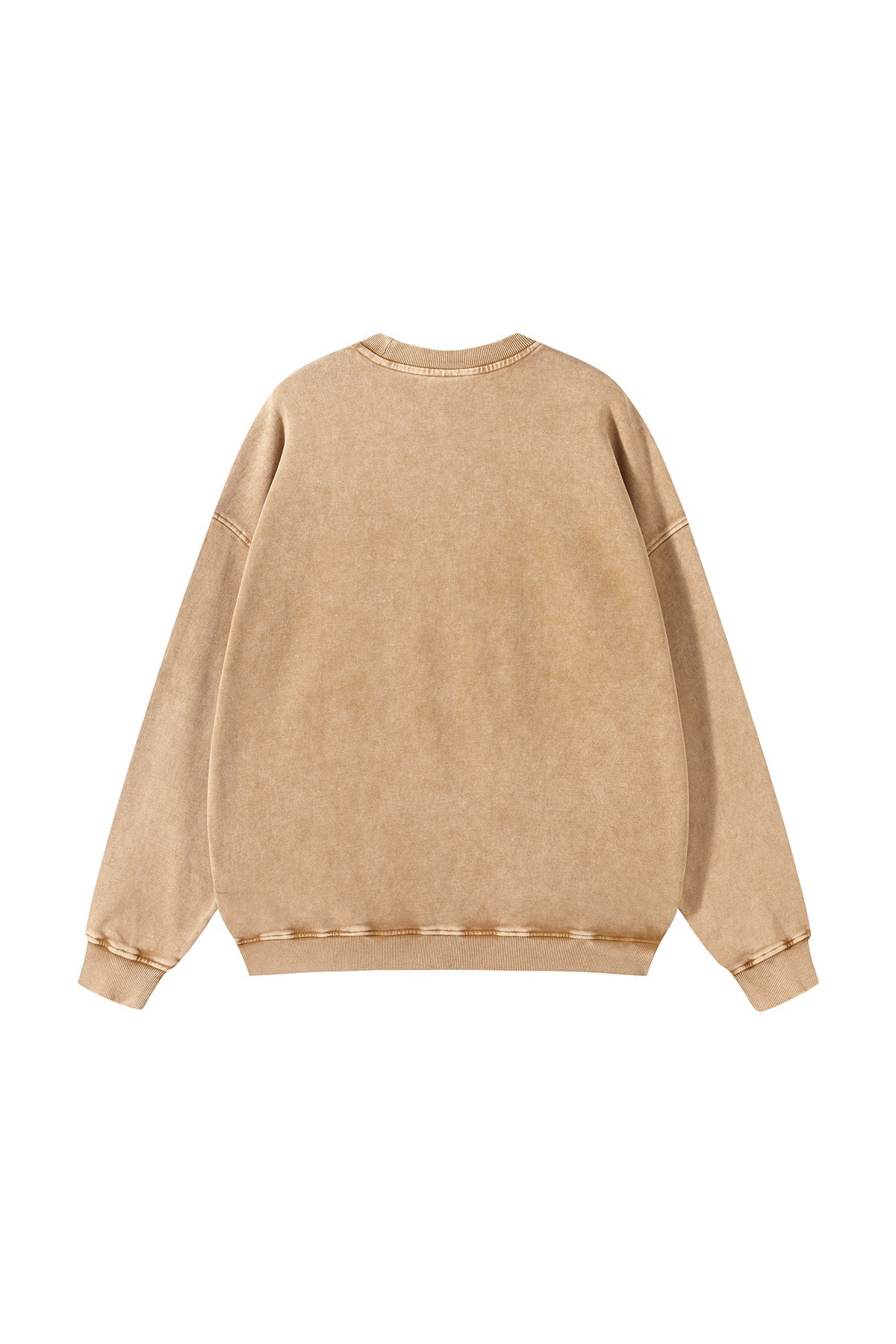 100% Cotton 420GSM High Weight Washed Crew
