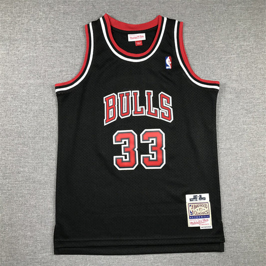 Youth Scottie Pippen Chicago Bulls #33 Embroidered Jersey