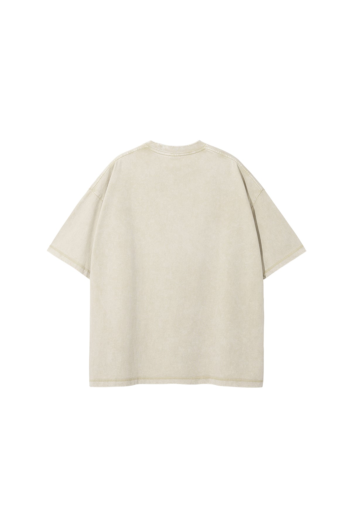 275GSM Double Stitch Sleeve Hem Washed Tee