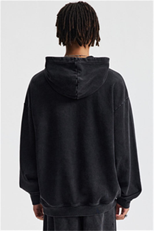 430GSM Boxy Fit Washed Hoodie