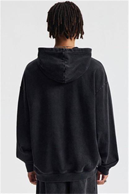 430GSM Boxy Fit Washed Hoodie
