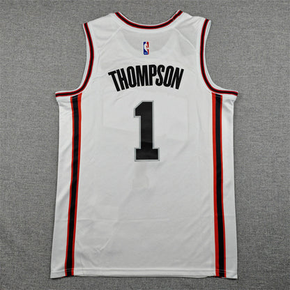 Houston Rockets Amen Thompson #1 2025 City Edition Swingman Jersey - Embroidered