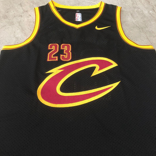 Cleveland Cavaliers LeBron James #23 Throwback Jersey - Dense Embroidery
