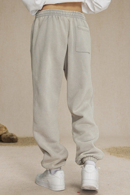360GSM Washed Fleece Sweatpants