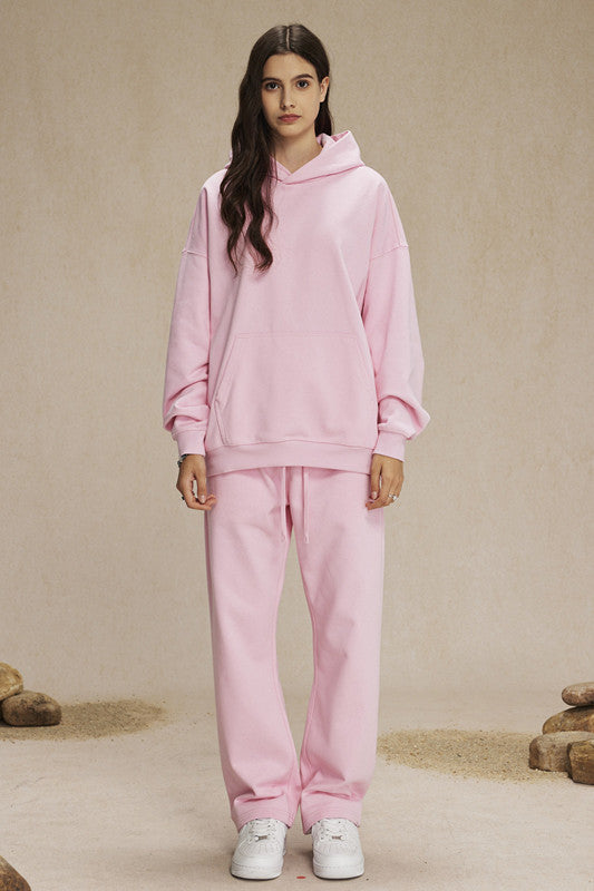 430GSM French Terry Solid Color Sweatpants