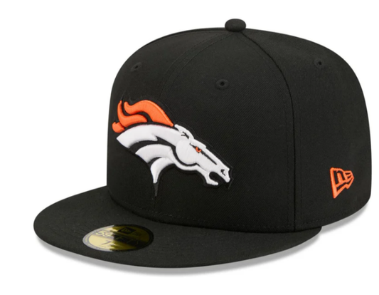Denver Broncos Black Snapback Cap