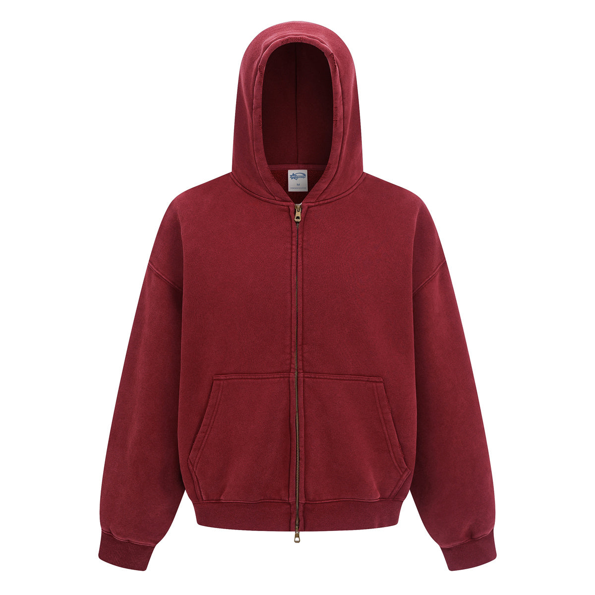 370GSM Pigment Dyed Fleece Boxy Hoodie
