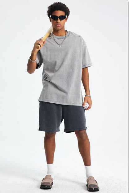 100% Cotton 430GSM High Weight Washed Short